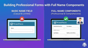 Building Professional Forms with Full Name Components
