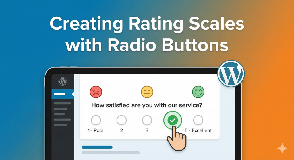Creating Rating Scales with Radio Buttons