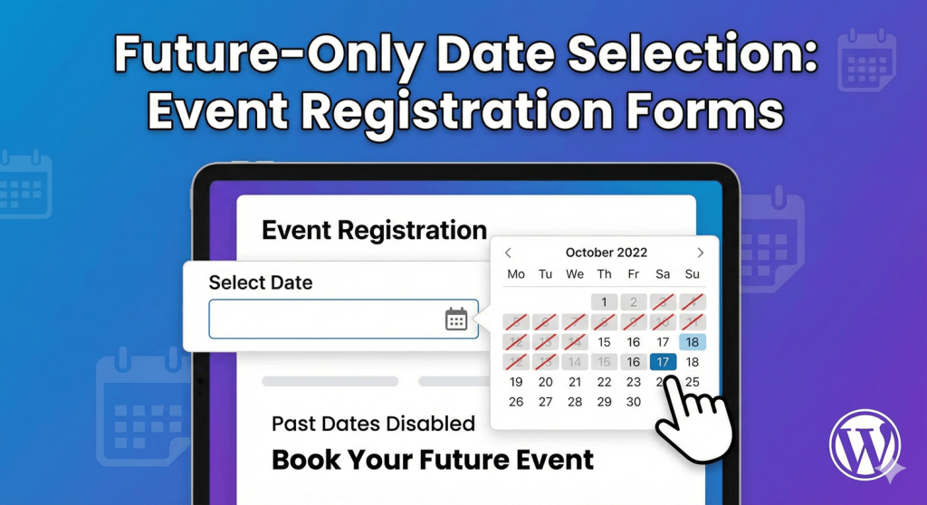 Future-Only Date Selection