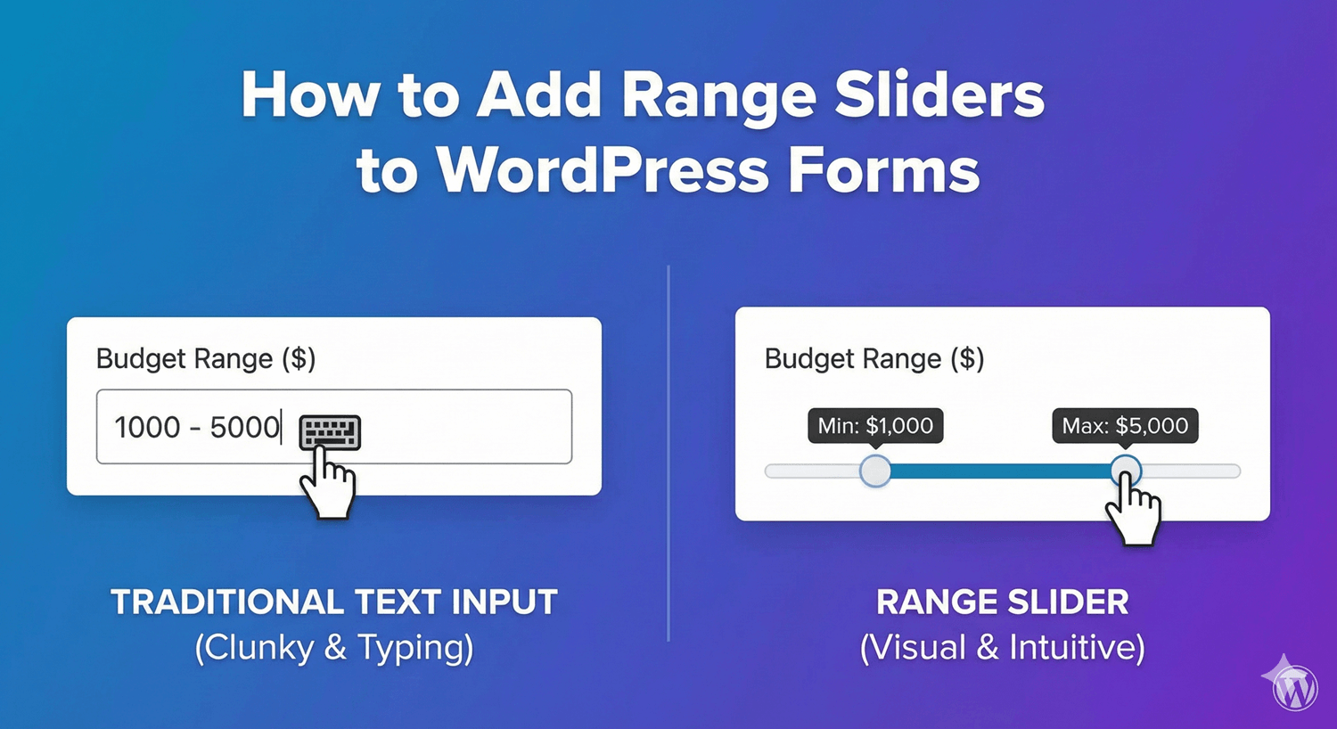 How to Add Range Sliders to WordPress Forms