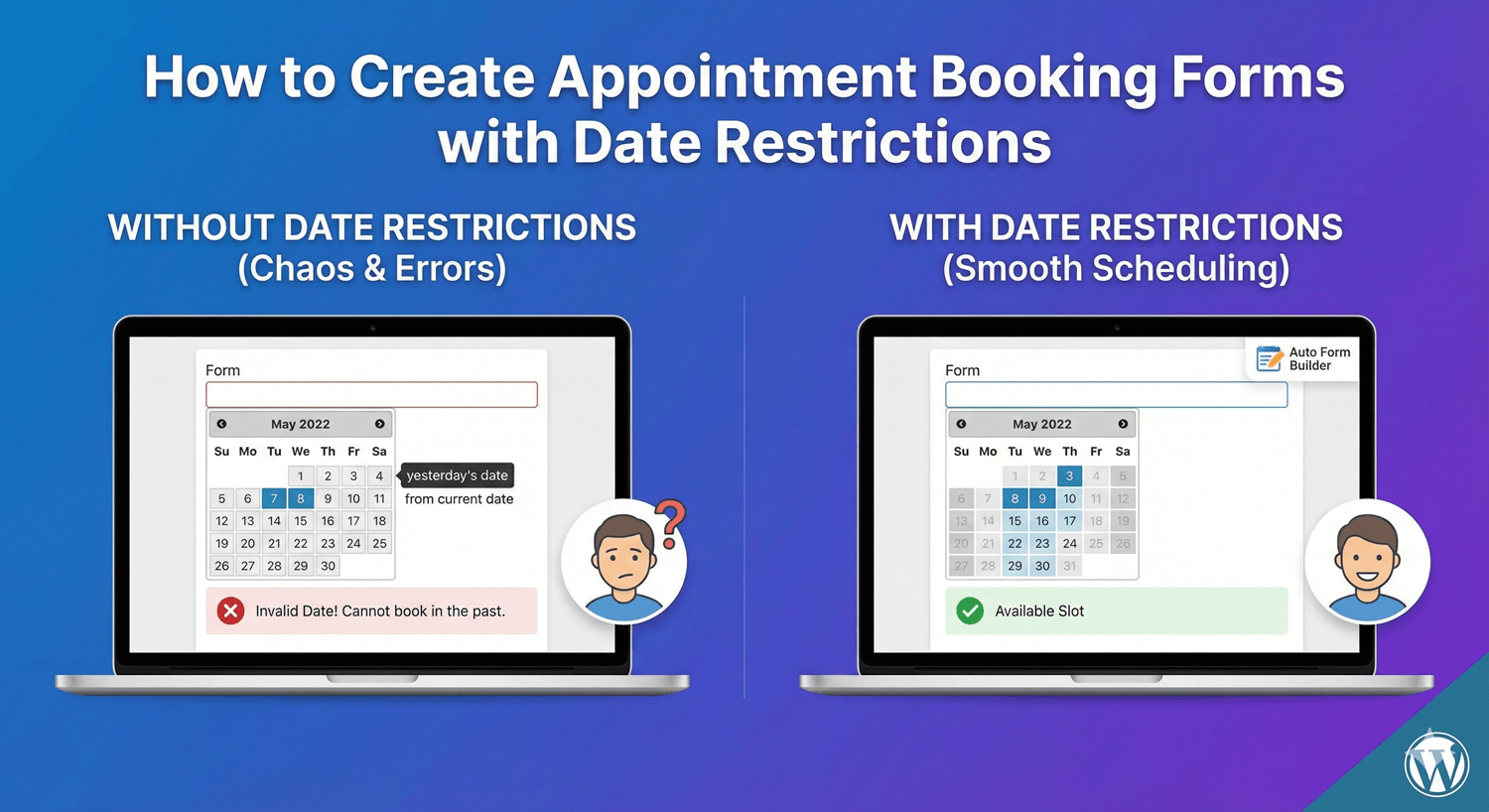 How to Create Appointment Booking Forms with Date Restrictions