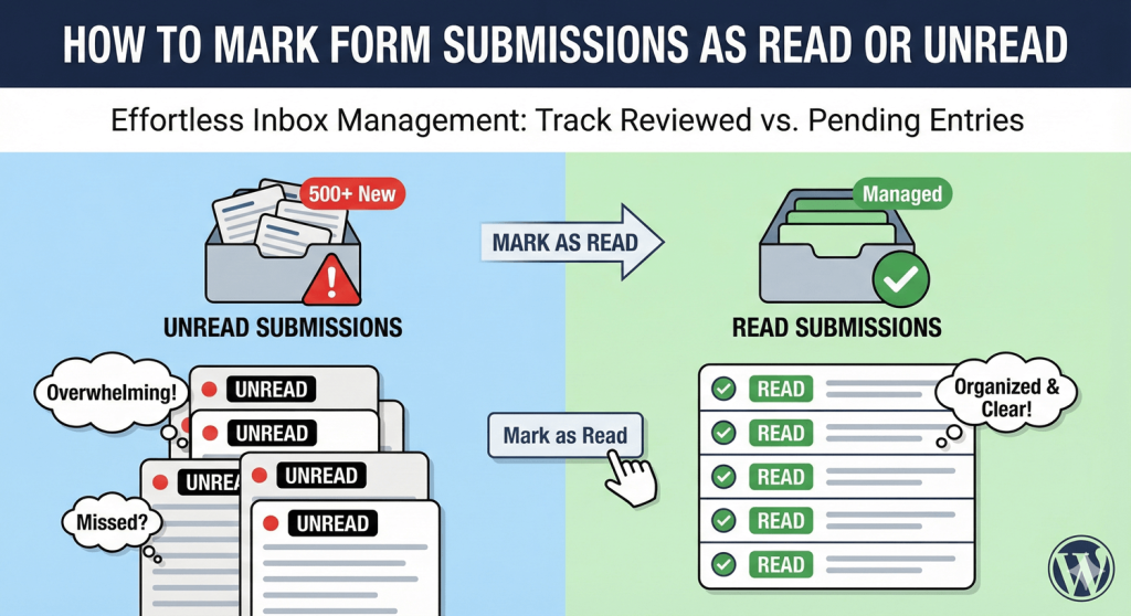 How to Mark Form Submissions as Read or Unread