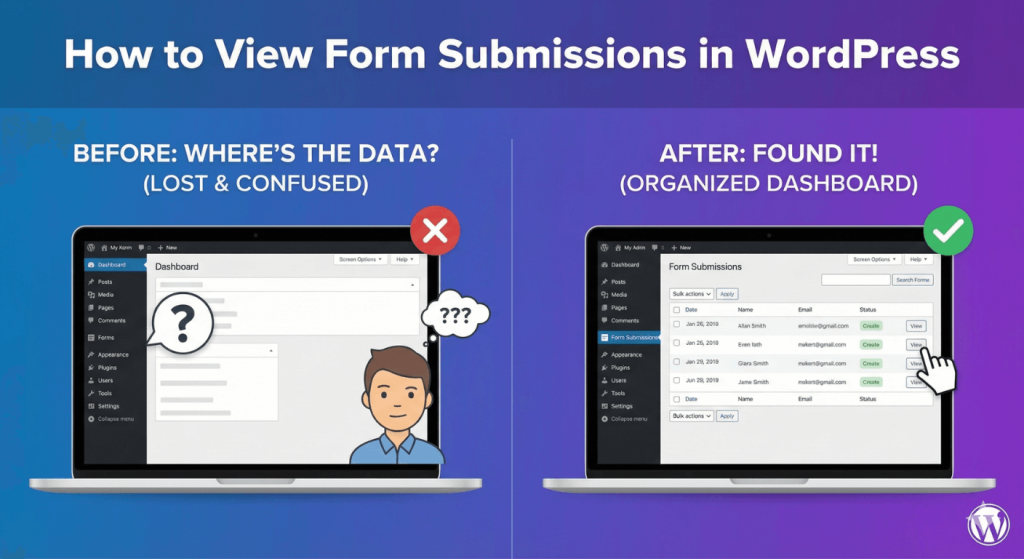 How to View Form Submissions in WordPress